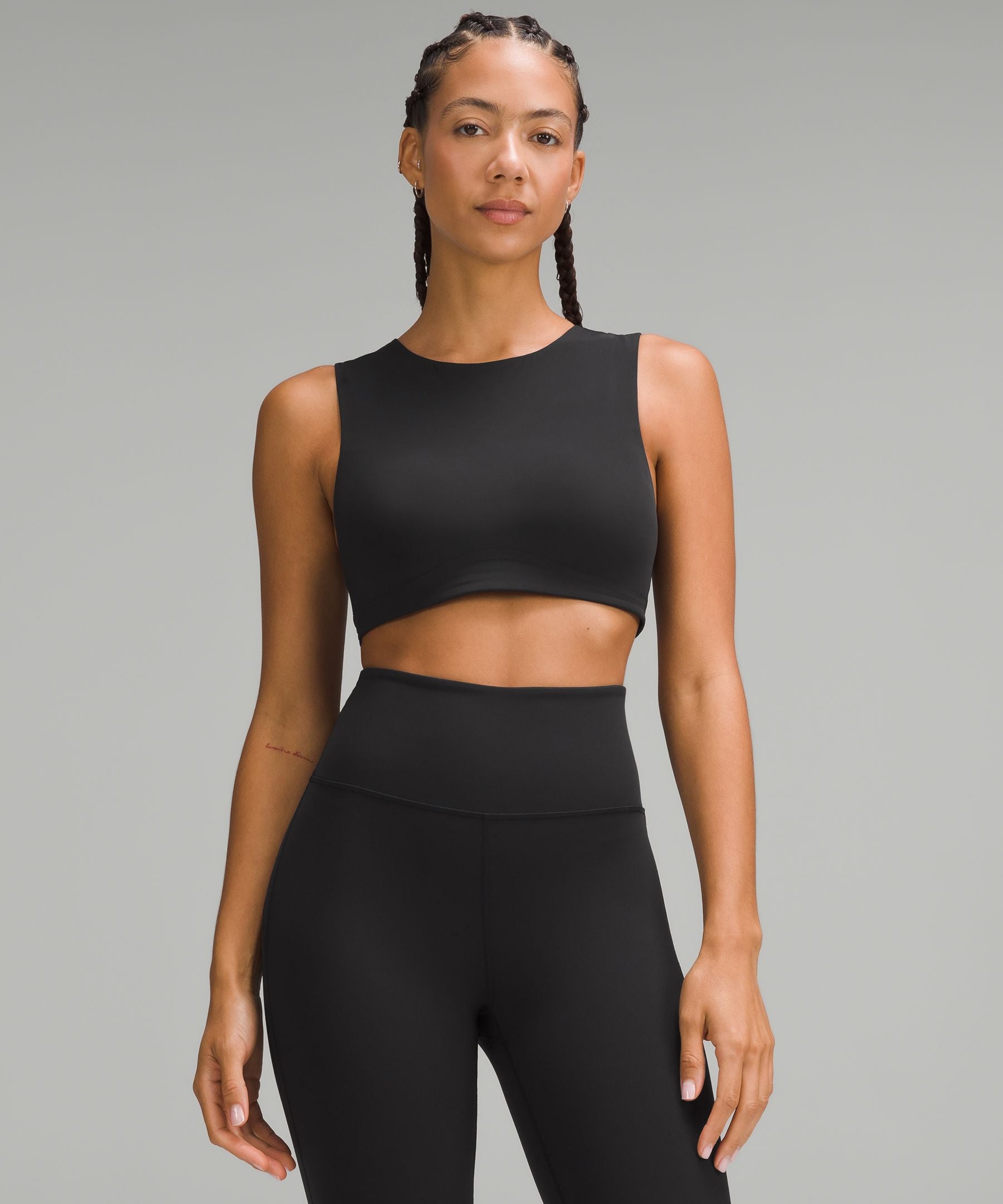 Soft Foam Cup Sleeveless Crewneck Bra *Light Support, C/D Cup