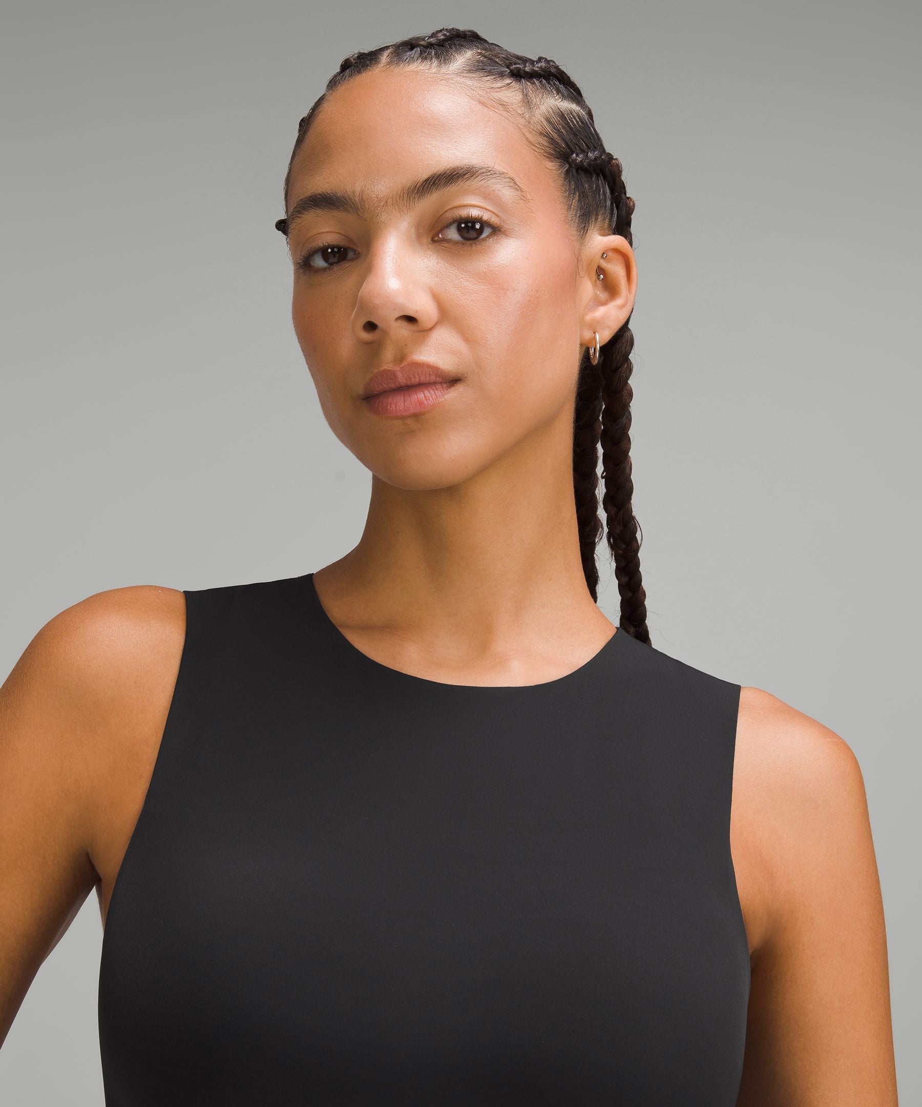 Soft Foam Cup Sleeveless Crewneck Bra *Light Support, C/D Cup