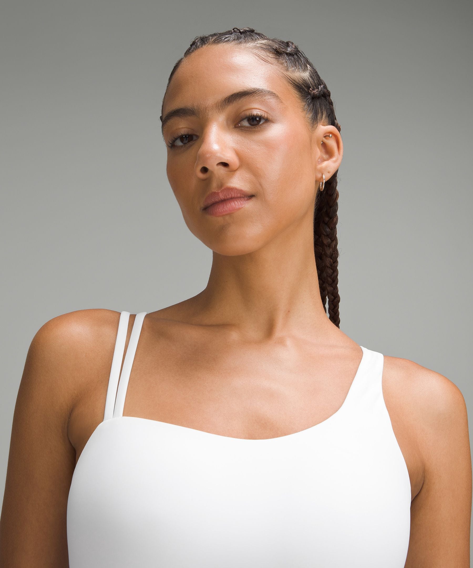 Soft Foam Cup Asymmetrical Bra *Light Support, D/DD Cup