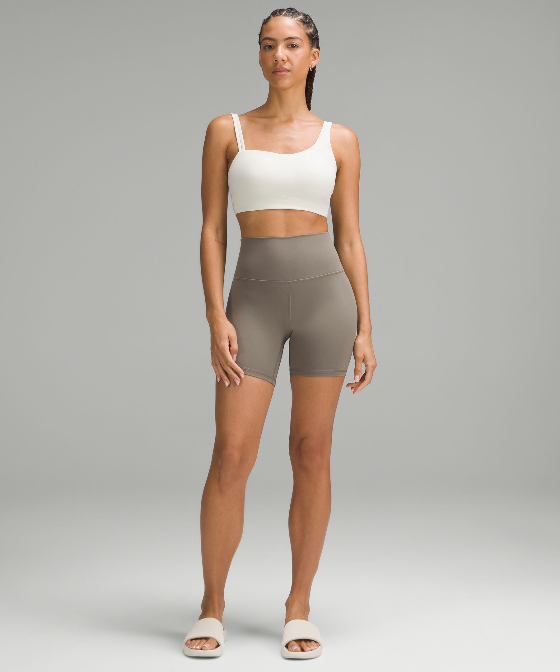 Soft Foam Cup Asymmetrical Bra *Light Support, D/DD Cup