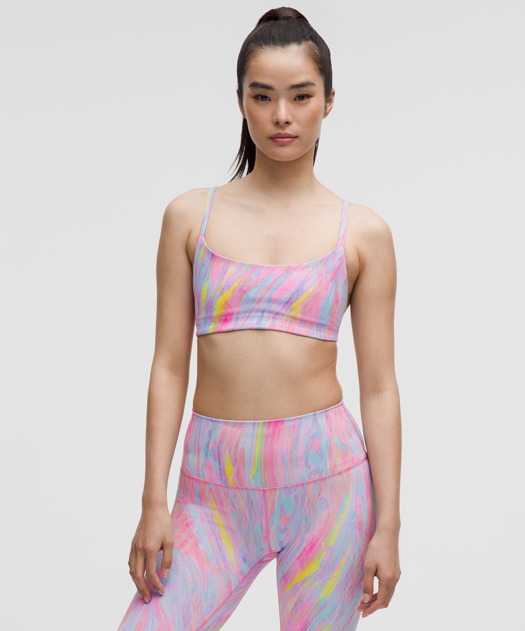 Wunder Train Strappy Racer Bra *Light Support, A/B Cup