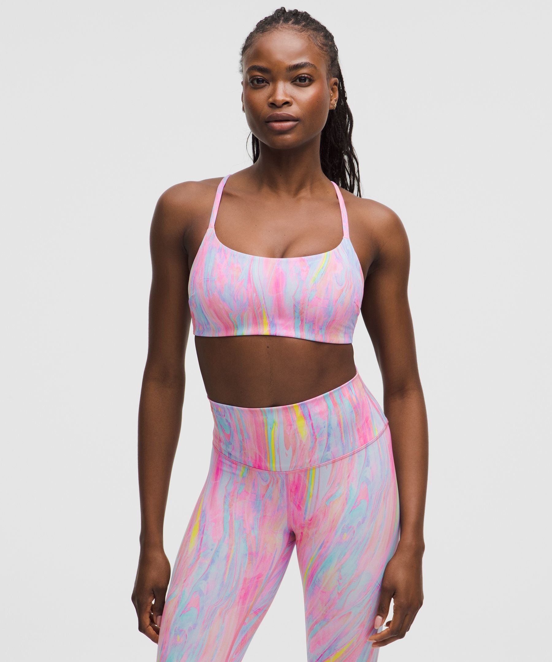 Wunder Train Strappy Racer Bra *Light Support, C/D Cup