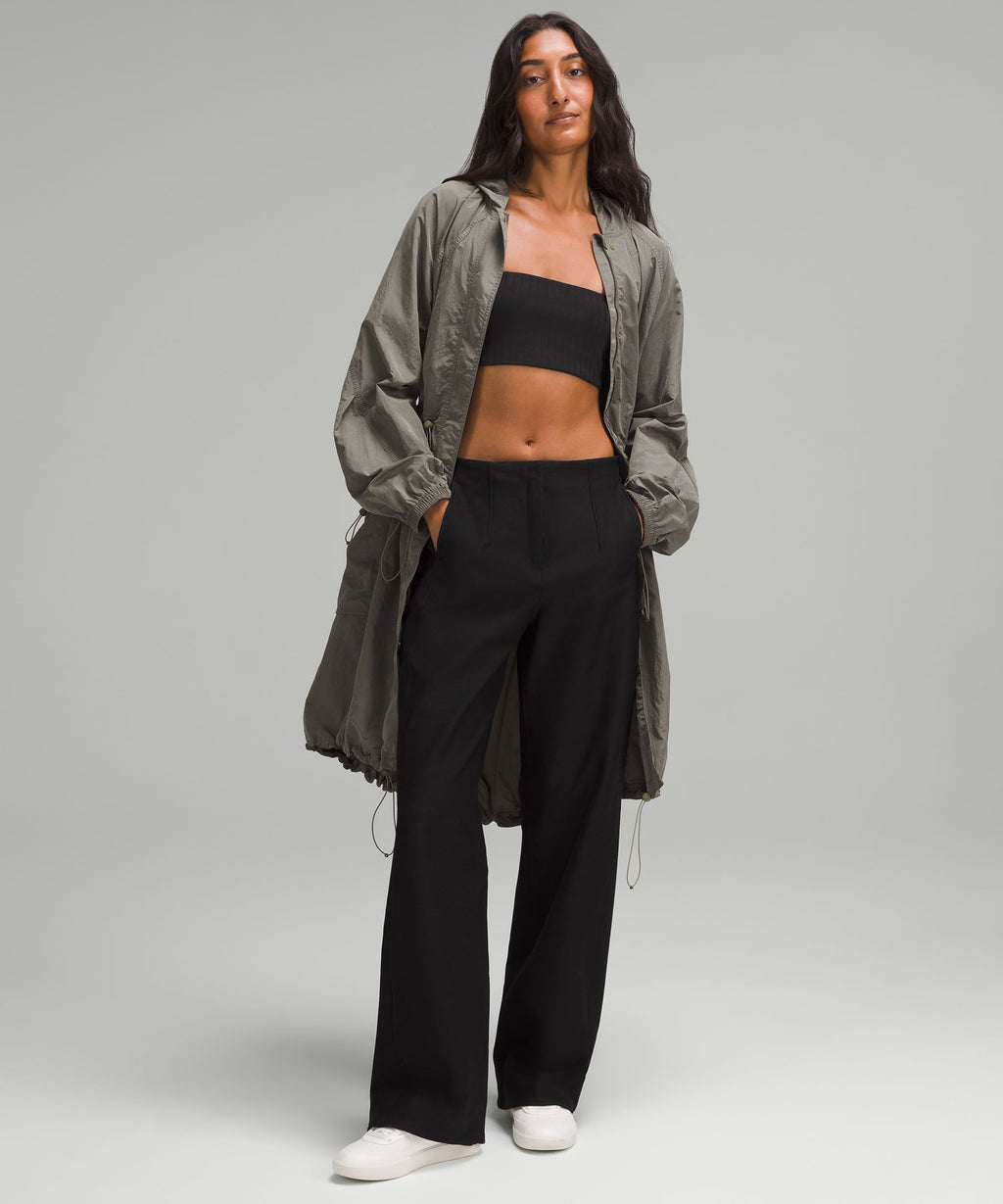 Ribbed Wool Bandeau Bralette