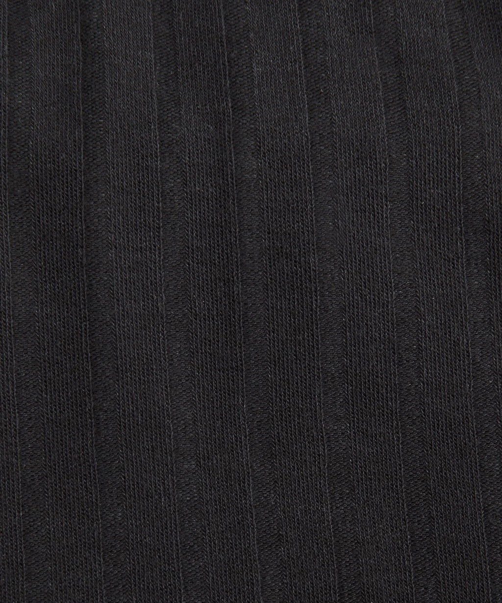 Ribbed Wool Bandeau Bralette