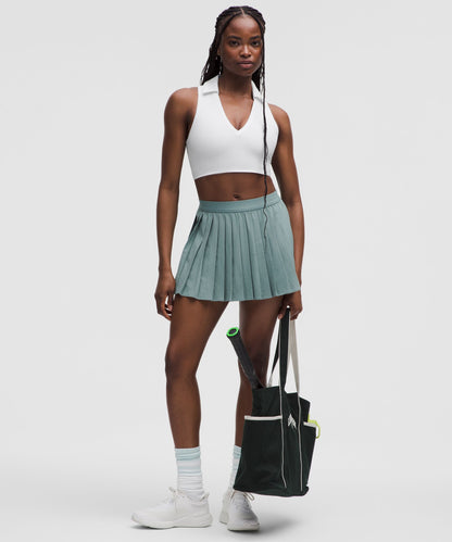 Collared Tennis Longline Bra *Medium Support, B/C Cup