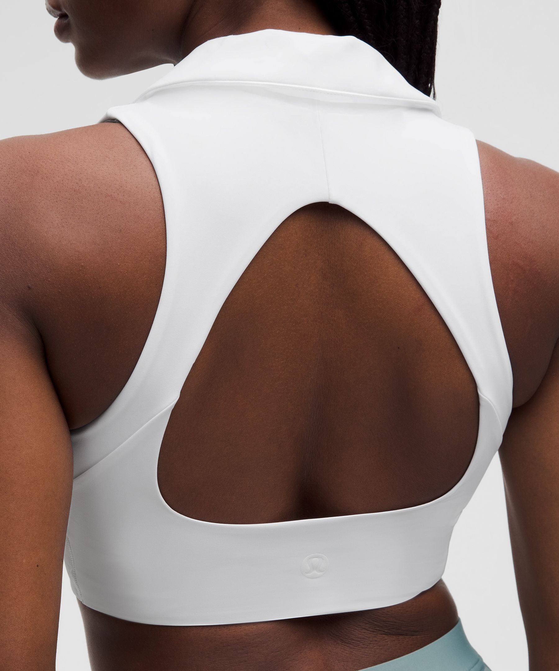 Collared Tennis Longline Bra *Medium Support, B/C Cup