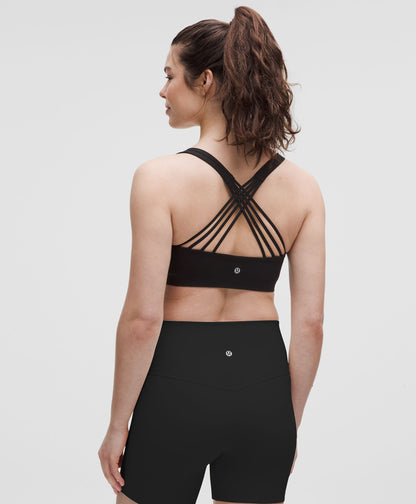 FlexyFlex Strappy Yoga Bra *Light Support, D-DDD Cups