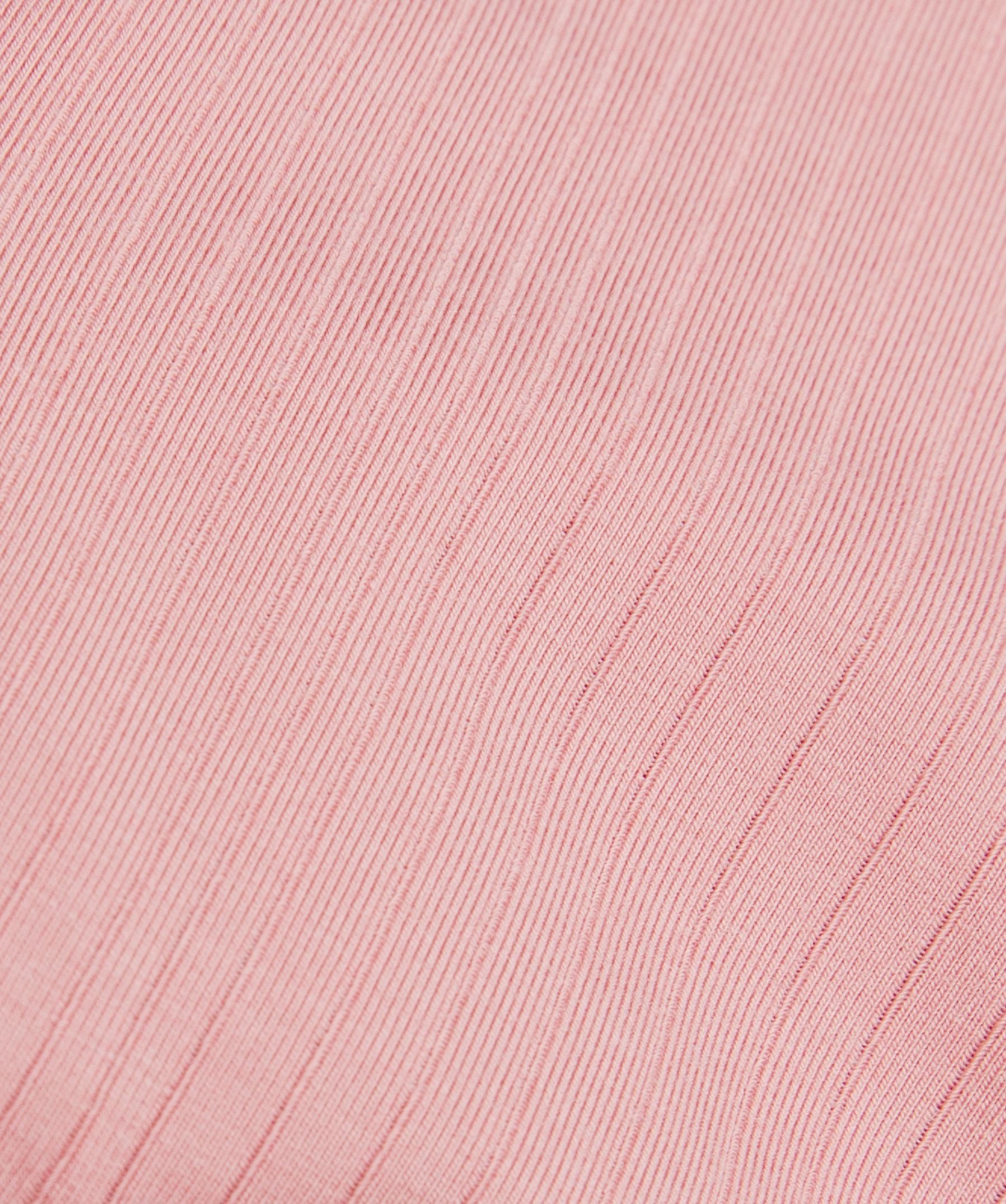 Stretch Cotton Ribbed Logo Bralette *B/C Cup