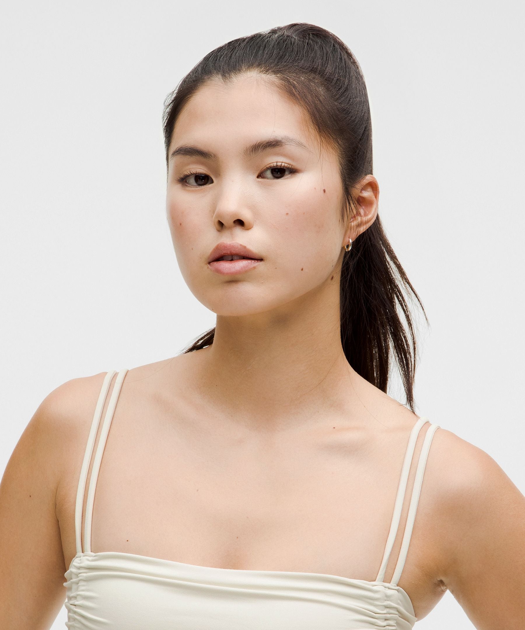 Ruched Yoga Bra Shimmer *Light Support, A/B Cup