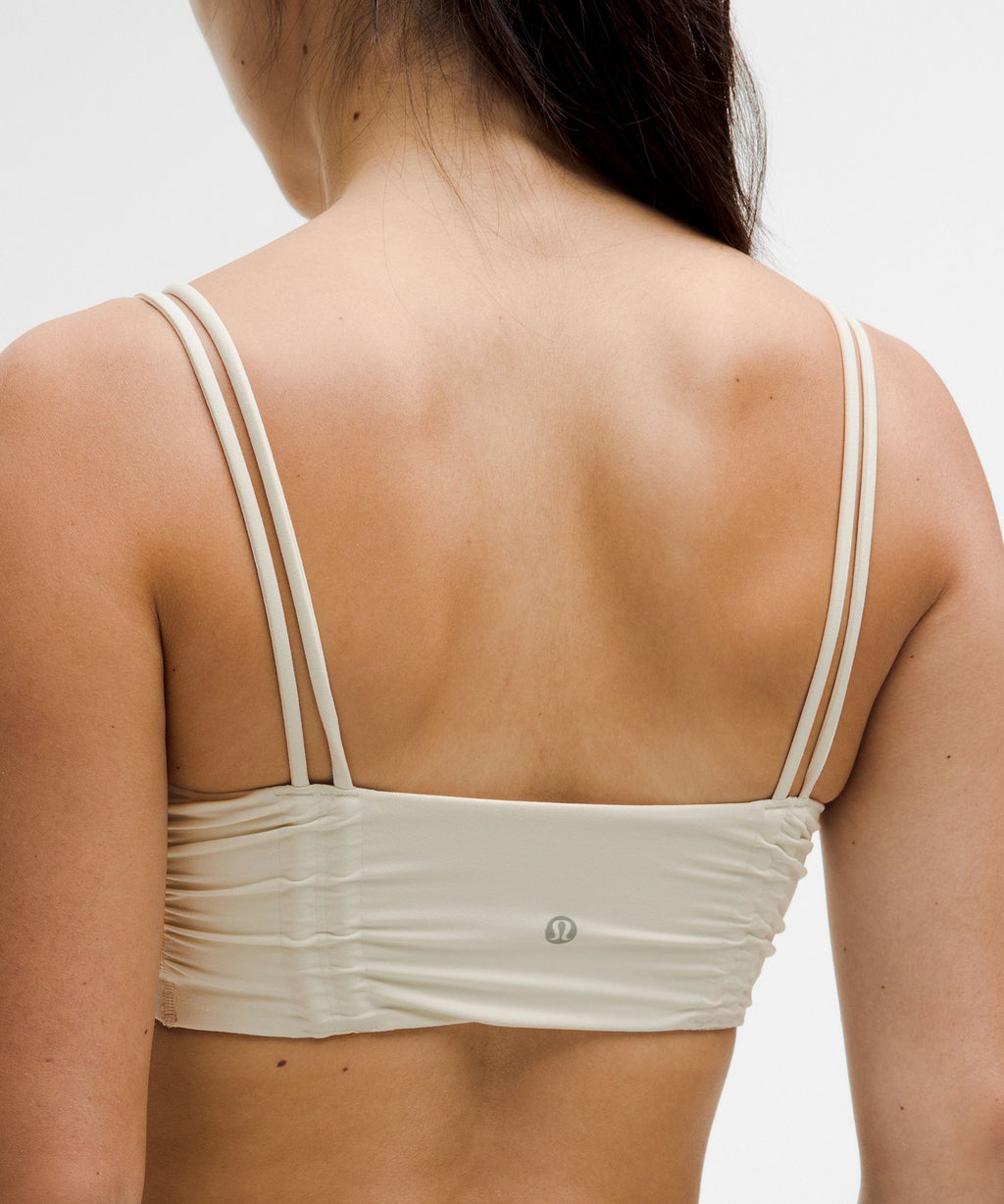 Ruched Yoga Bra Shimmer *Light Support, A/B Cup