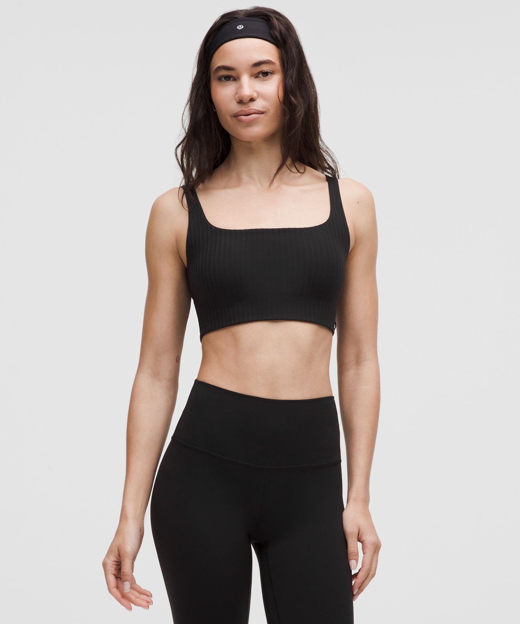 Bend This Ribbed Scoop and Square Bra *Light Support, A-C Cups