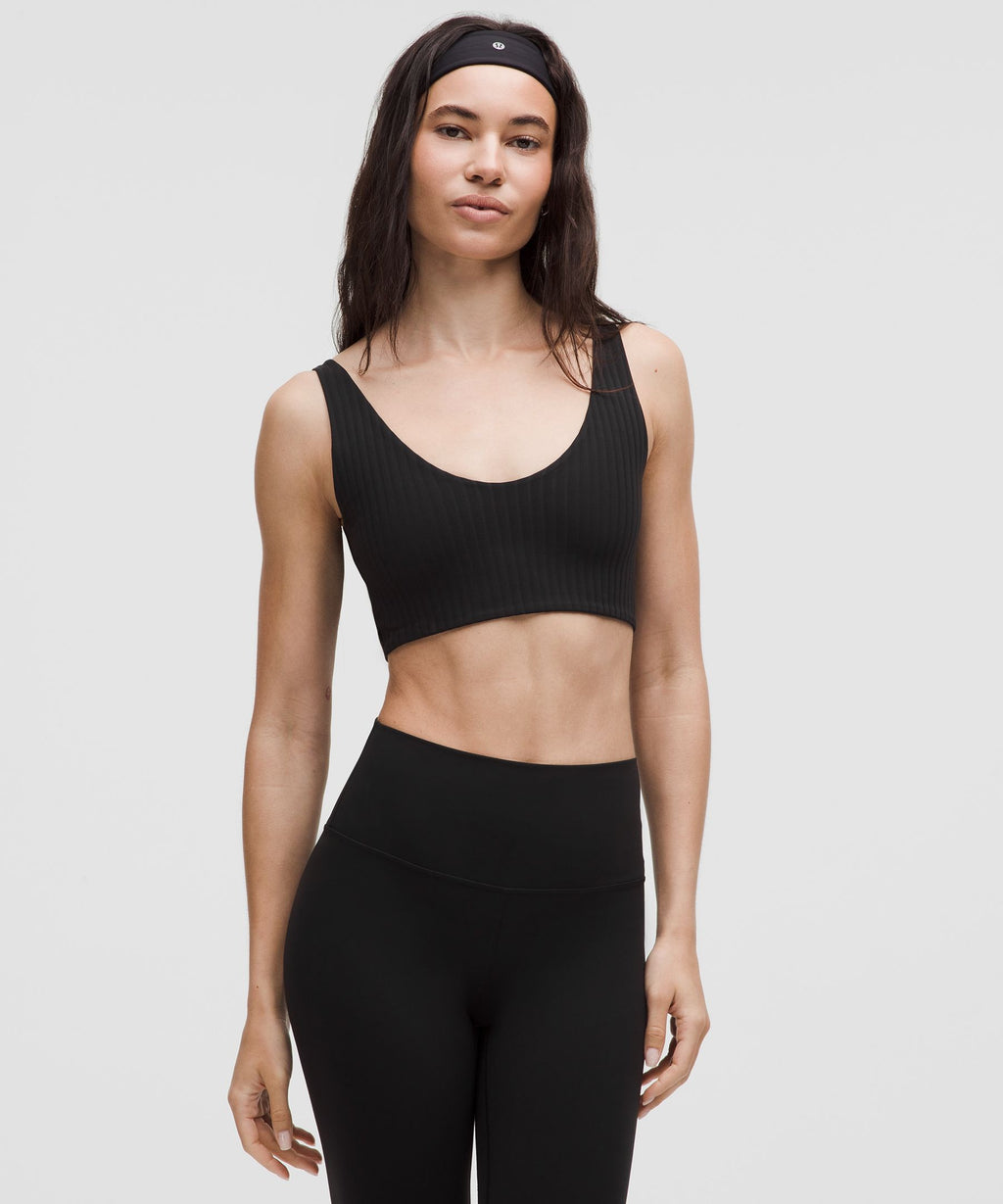 Bend This Ribbed Scoop and Square Bra *Light Support, A-C Cups