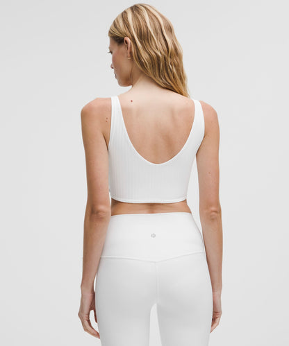 Bend This Ribbed Scoop and Square Bra *Light Support, A-C Cups