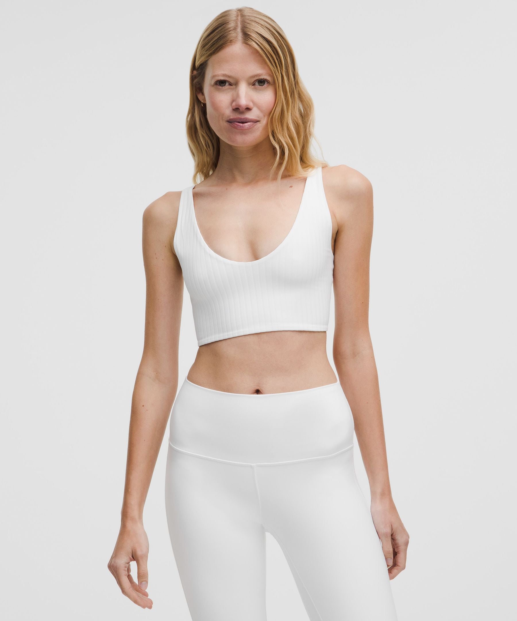 Bend This Ribbed Scoop and Square Bra *Light Support, A-C Cups
