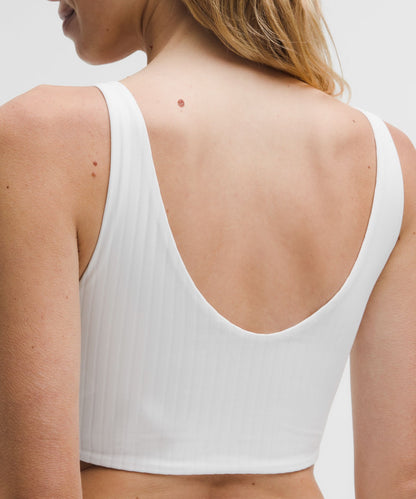 Bend This Ribbed Scoop and Square Bra *Light Support, A-C Cups
