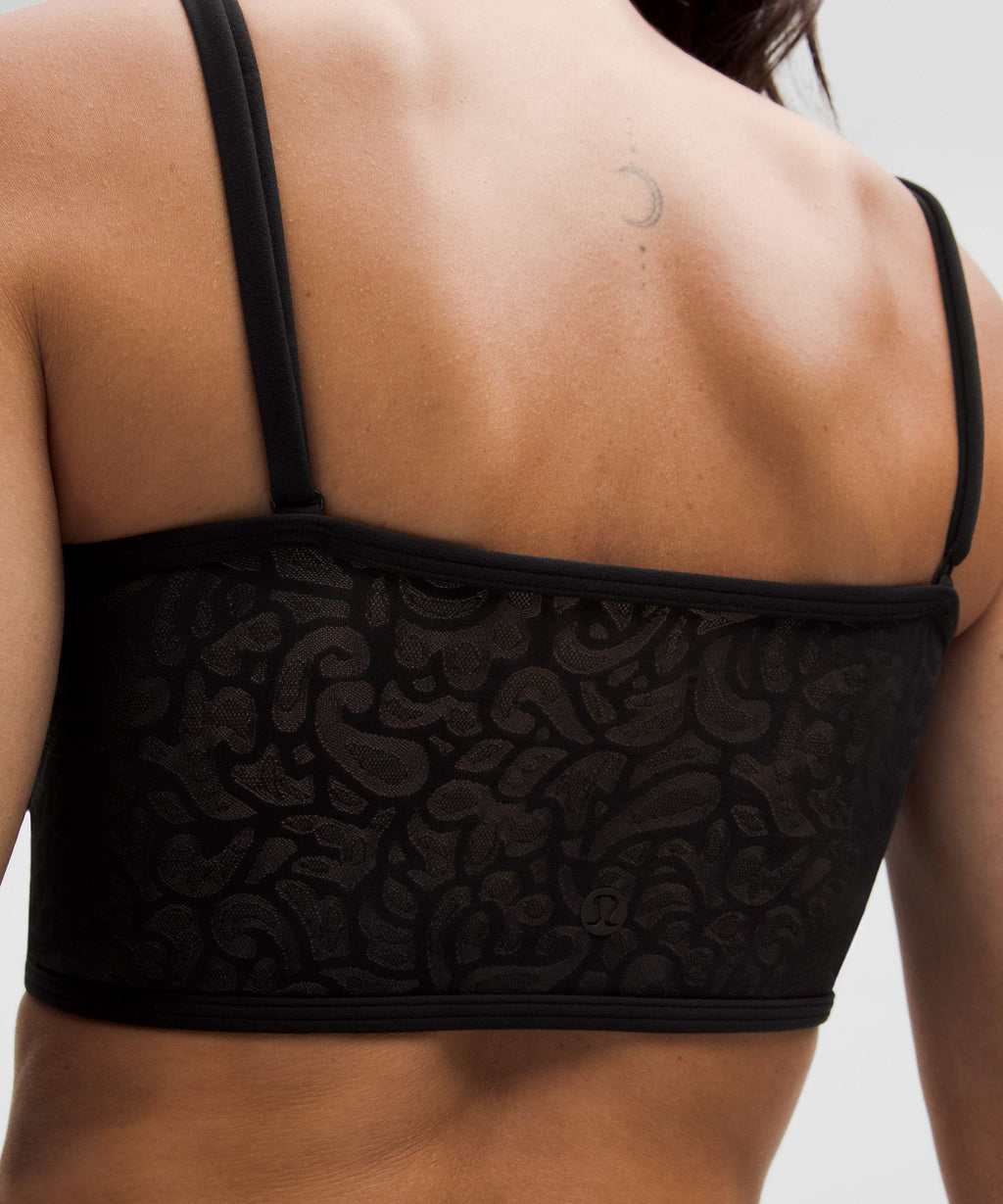Nulu Paisley Lace-Back Yoga Bra *Light Support, B/C Cup