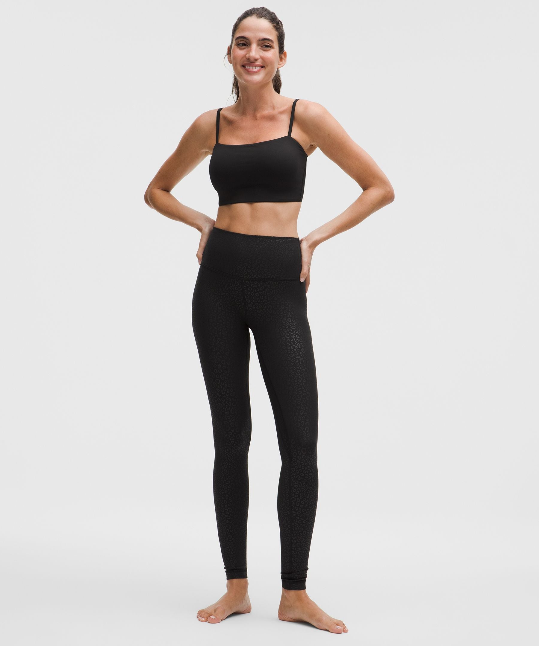 Nulu Paisley Lace-Back Yoga Bra *Light Support, B/C Cup