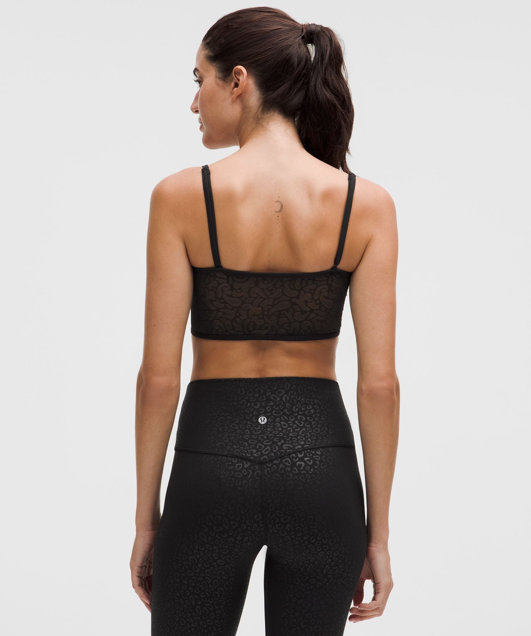 Nulu Paisley Lace-Back Yoga Bra *Light Support, B/C Cup