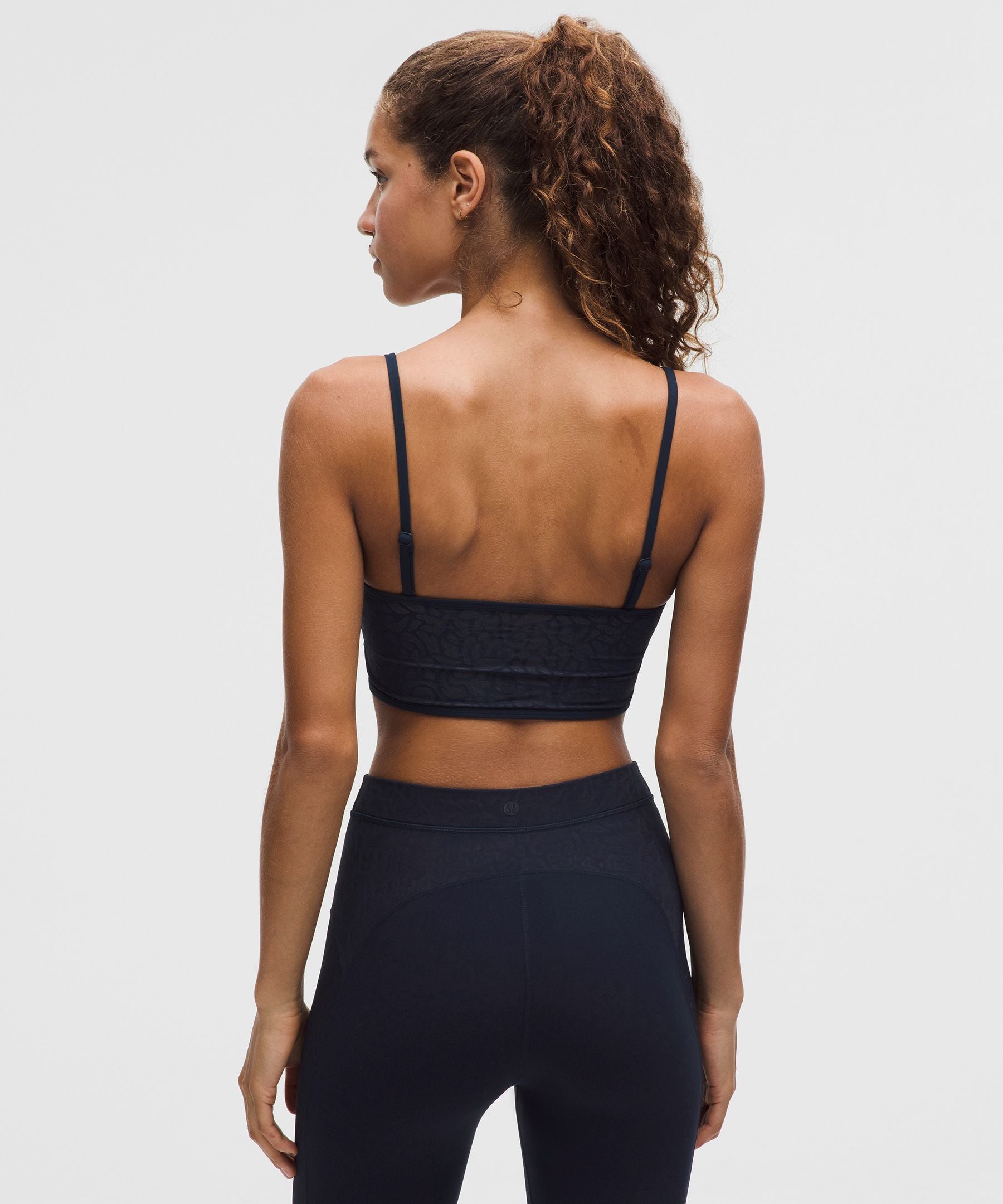 Nulu Paisley Lace-Back Yoga Bra *Light Support, B/C Cup