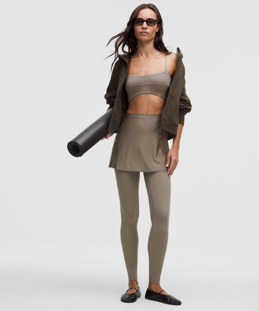 Satin Spaghetti-Strap Yoga Bra *Light Support, A/B Cup