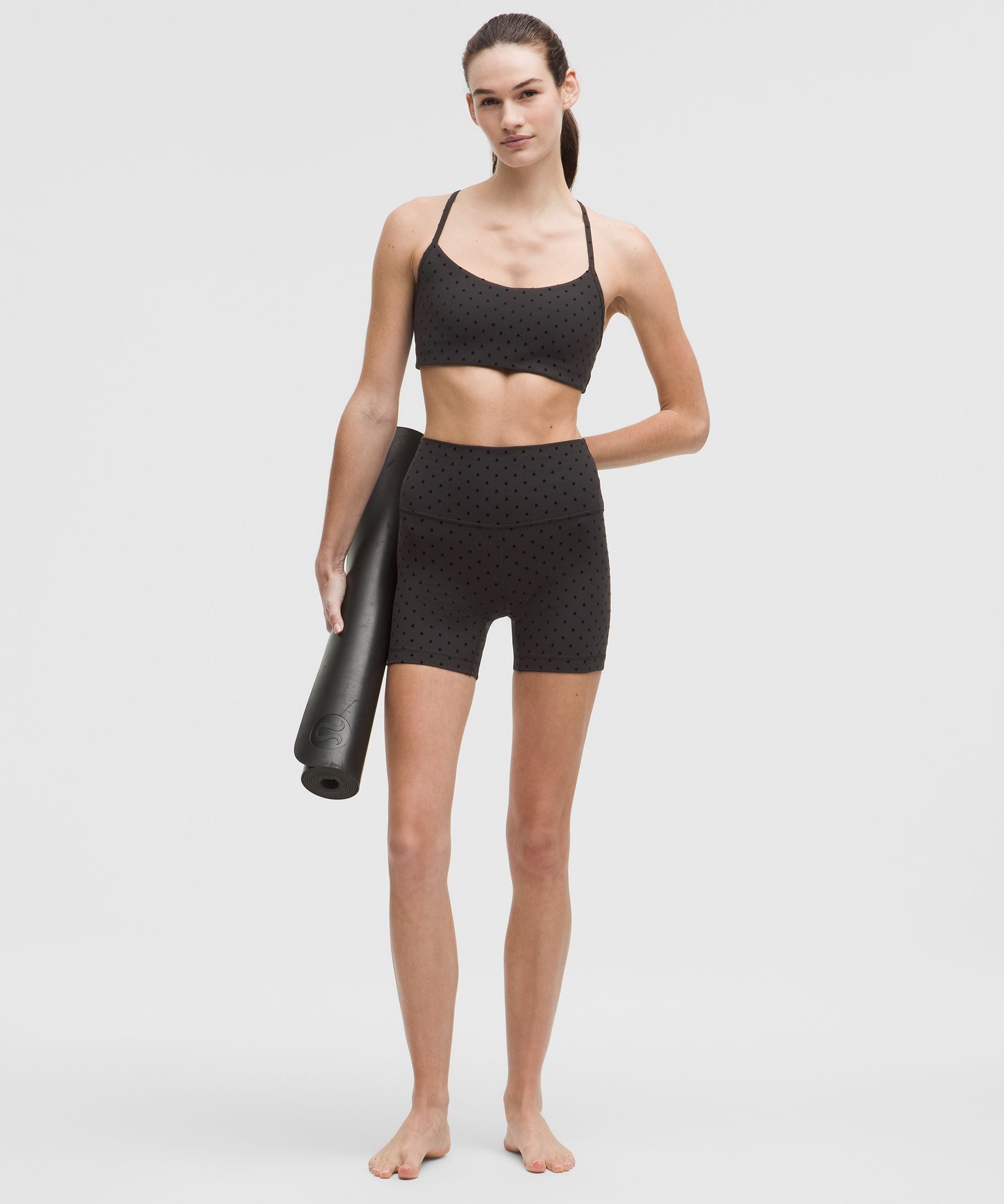 Flow Y Bra Light Support, A/B Cup Evolve *Flocked