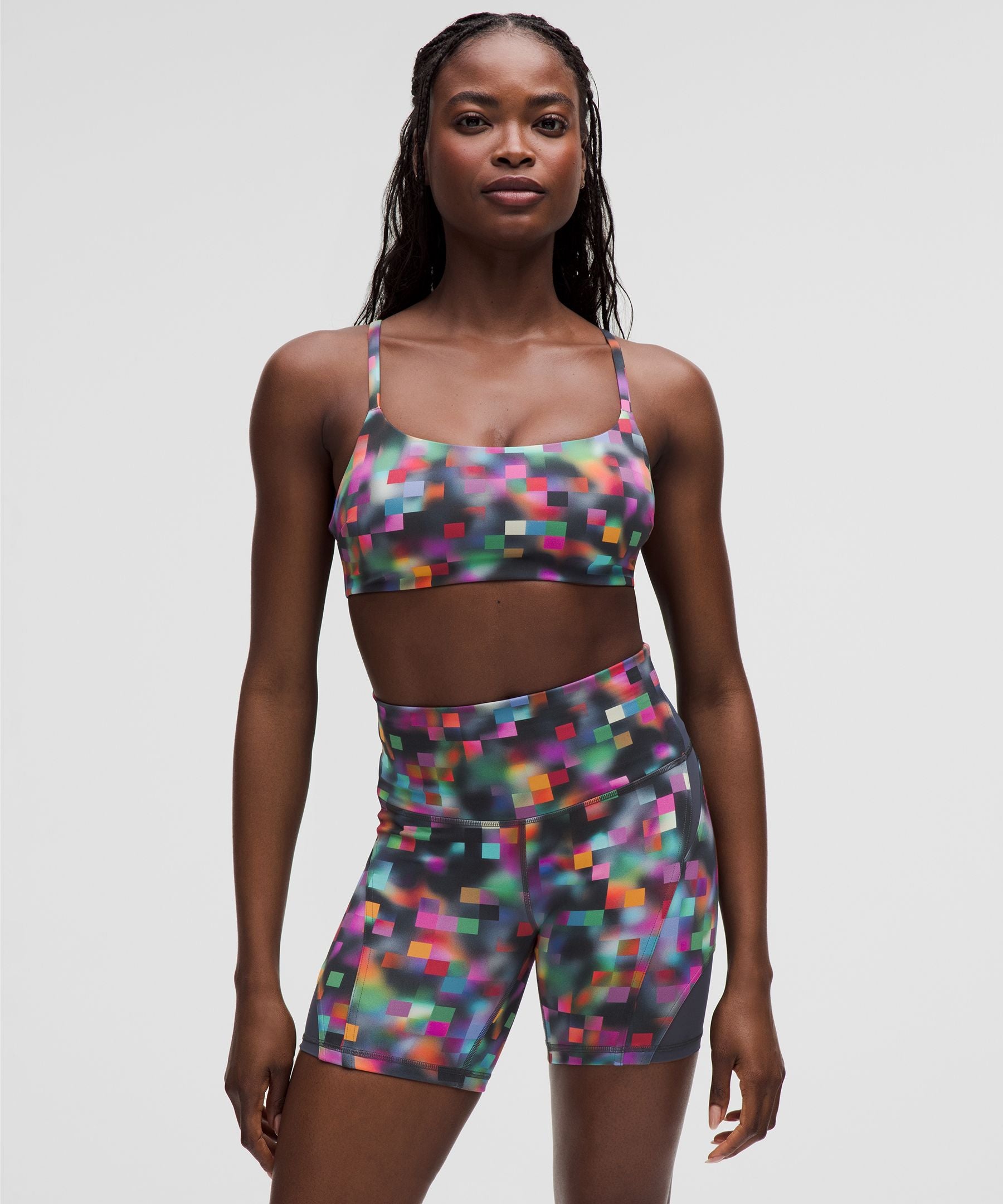 Wunder Train Strappy Racer Bra Light Support, C/D Cup *Pride