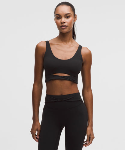 Nulu Twist-Front Scoop-Neck Bra *Light Support, B/C Cup