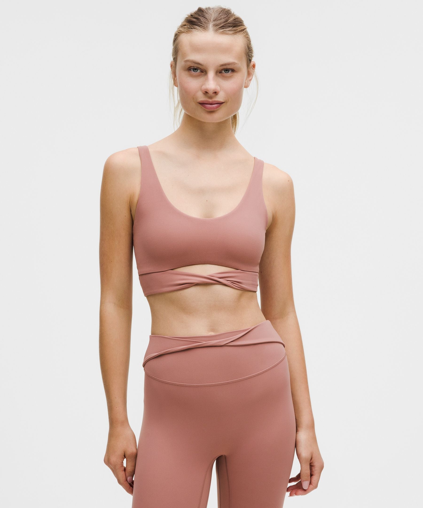 Nulu Twist-Front Scoop-Neck Bra *Light Support, B/C Cup