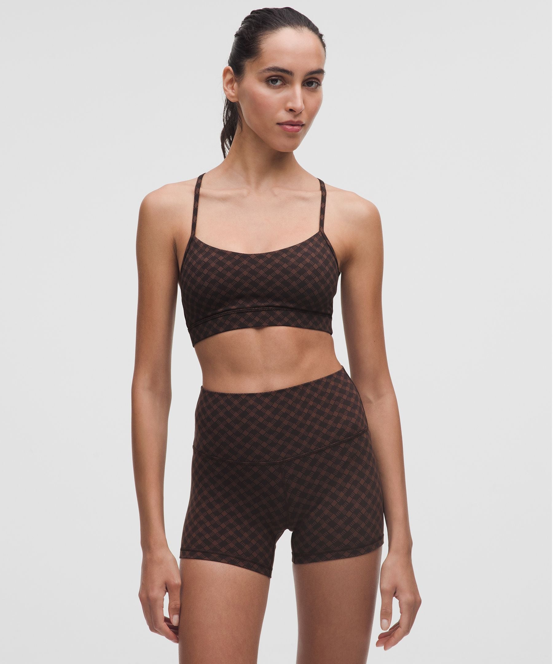 Flow Y Bra Nulu Light Support, A–C Cups *Jacquard
