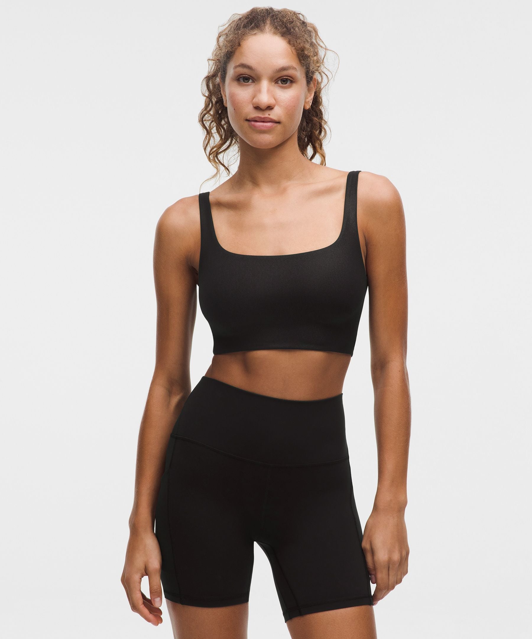Bend This Scoop and Square Bra Light Support, A–C Cups *Shine