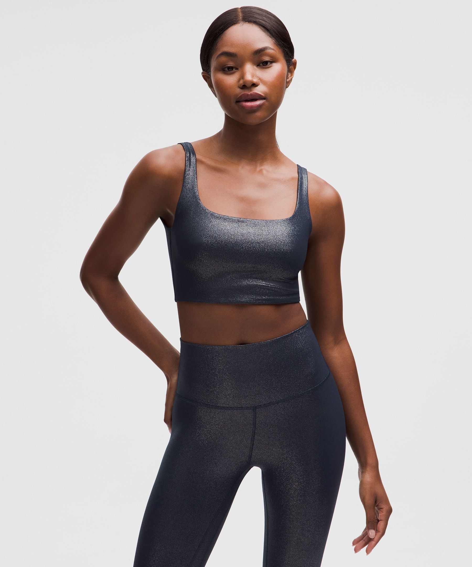 Bend This Scoop and Square Bra Light Support, A–C Cups *Shine