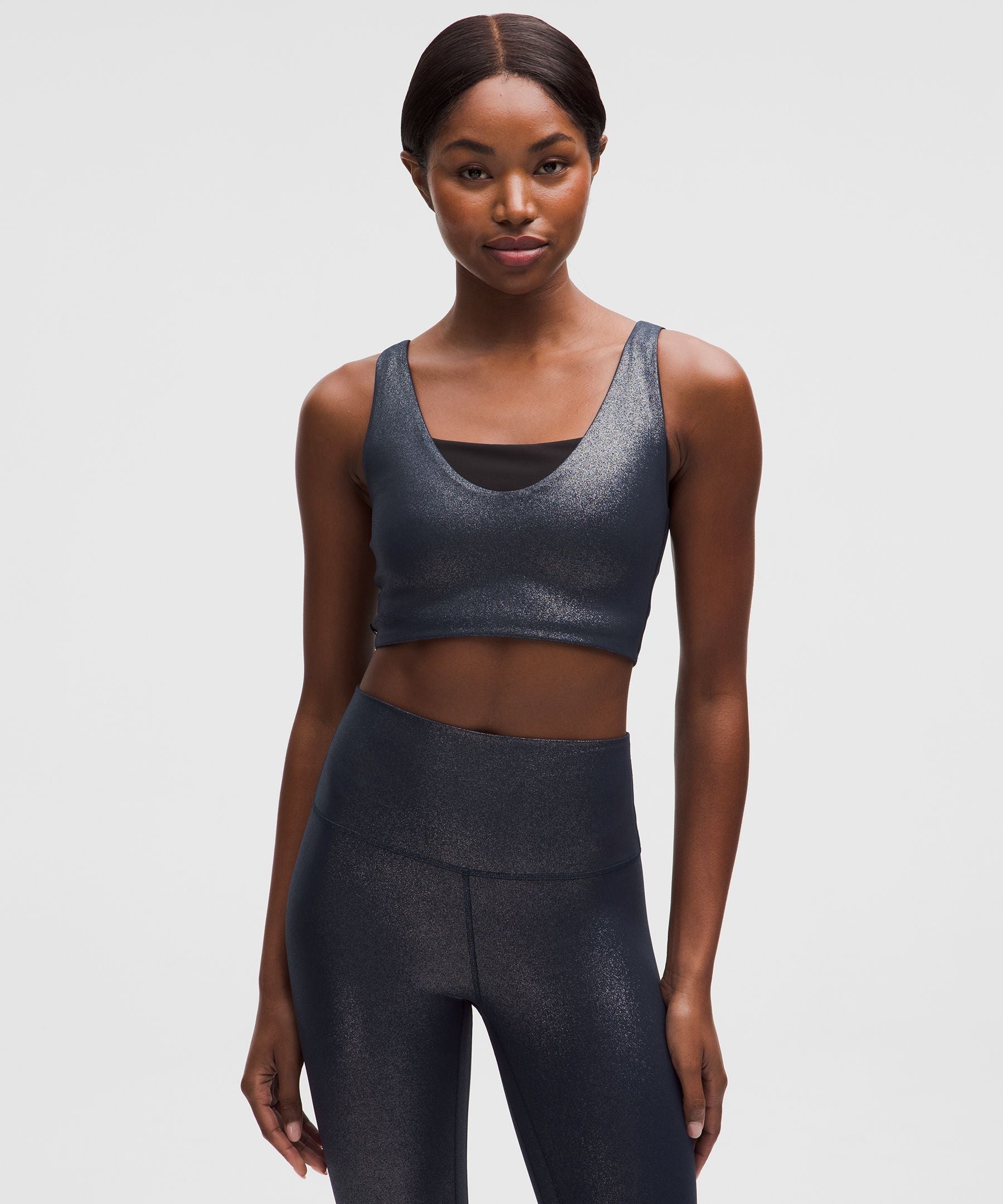 Bend This Scoop and Square Bra Light Support, A–C Cups *Shine