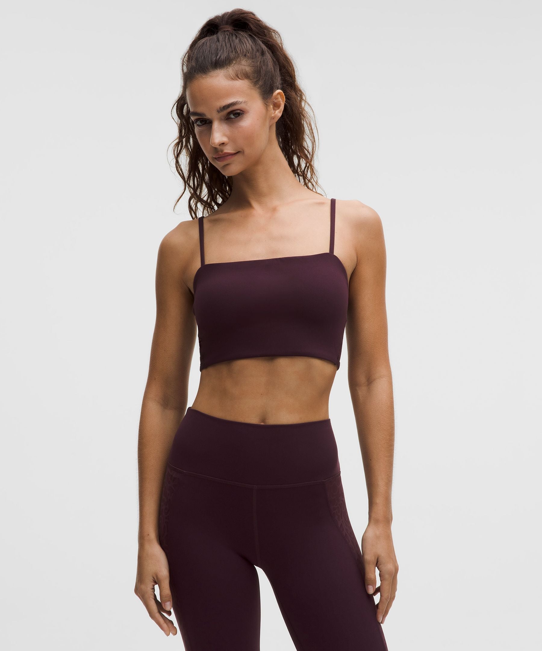 Nulu Paisley Lace-Back Yoga Bra *Light Support, B/C Cup