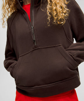 Scuba Oversized Half-Zip Hoodie