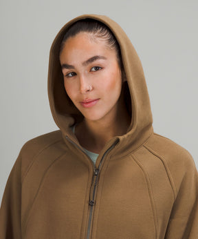 Scuba Oversized Full-Zip Hoodie