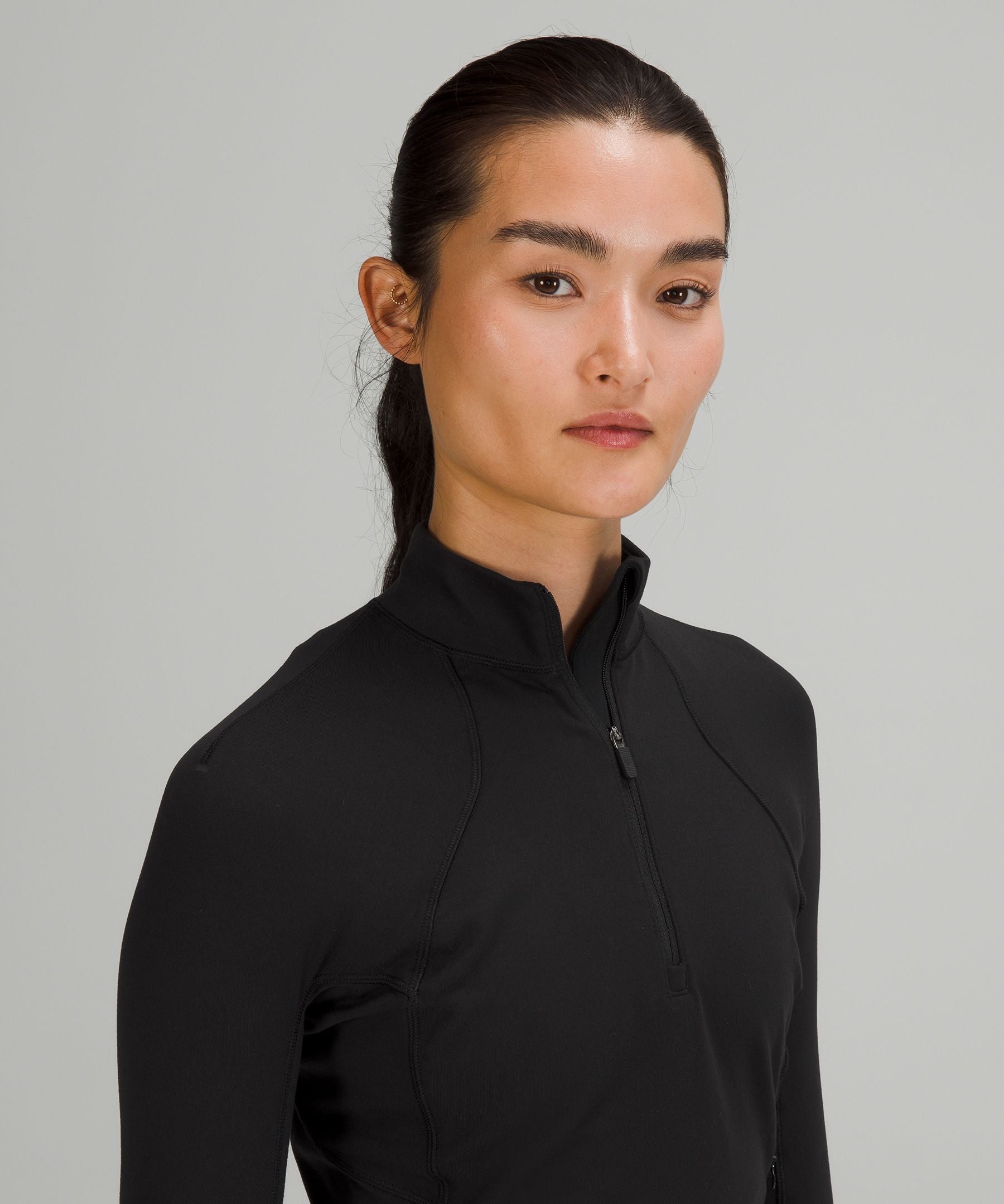 It's Rulu Cropped Half Zip