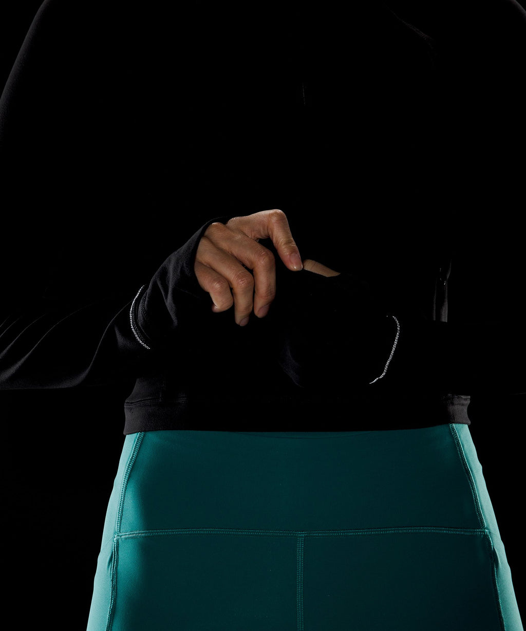 It's Rulu Cropped Half Zip