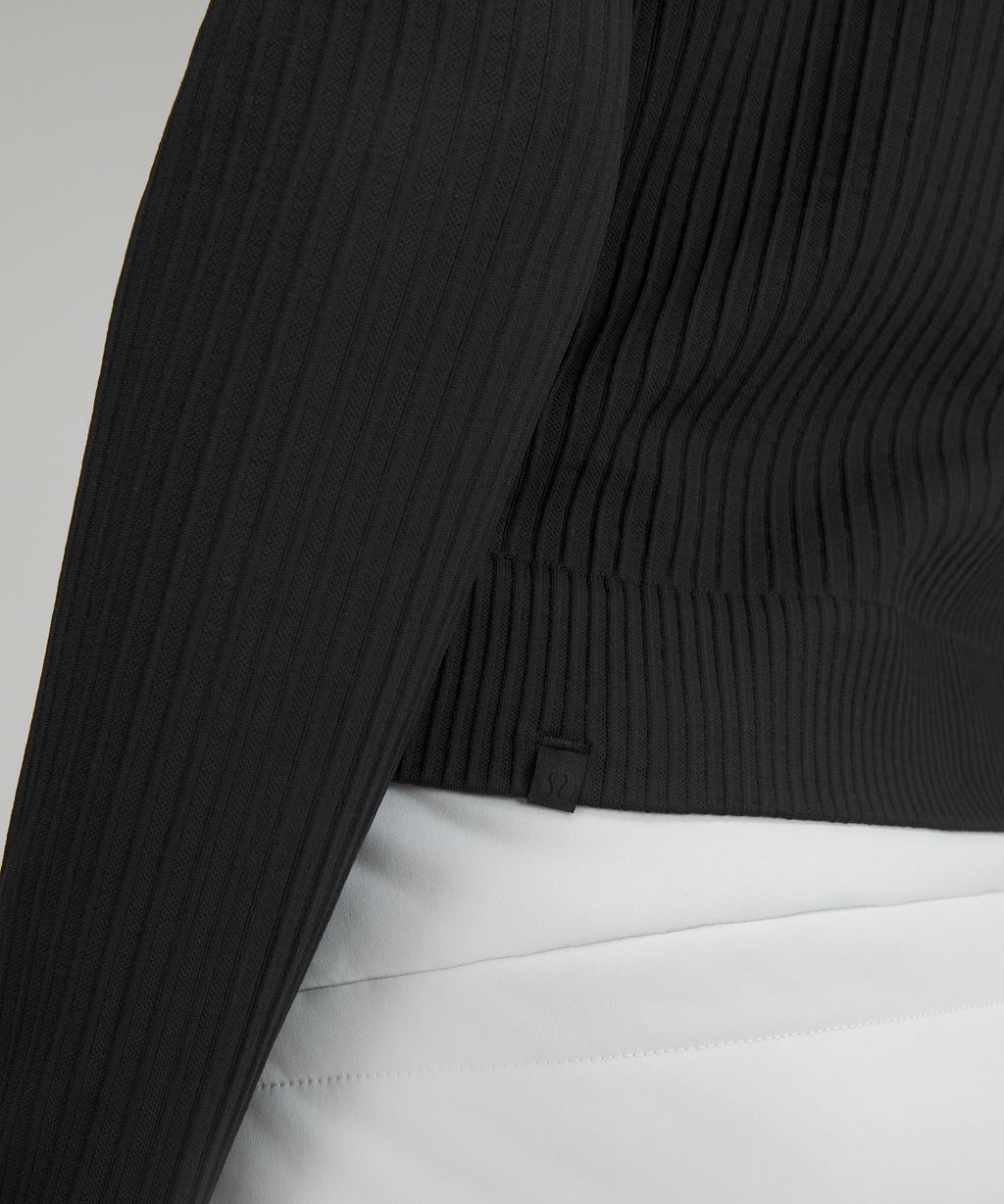 Rest Less Cropped Half Zip