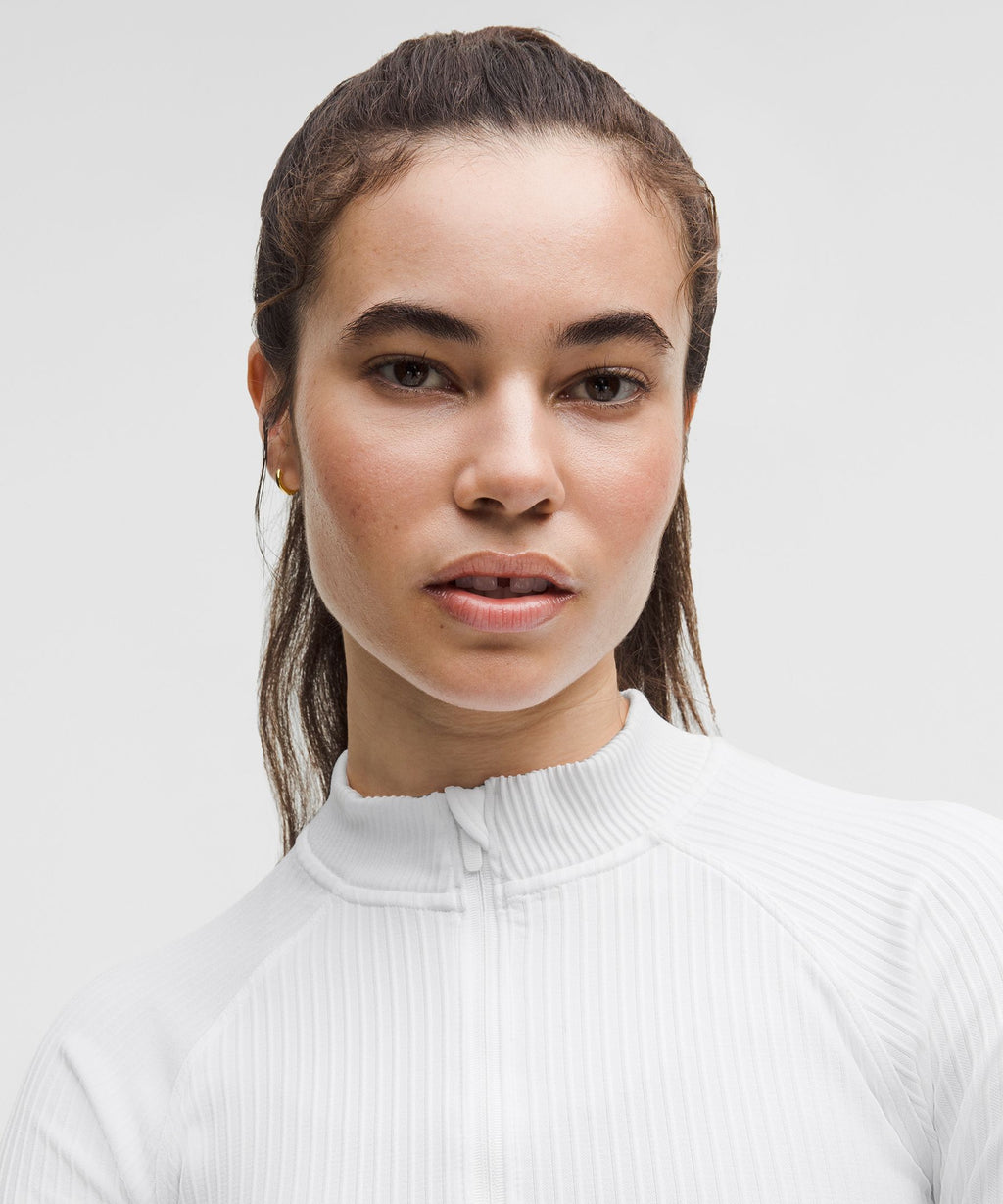 Rest Less Cropped Half Zip