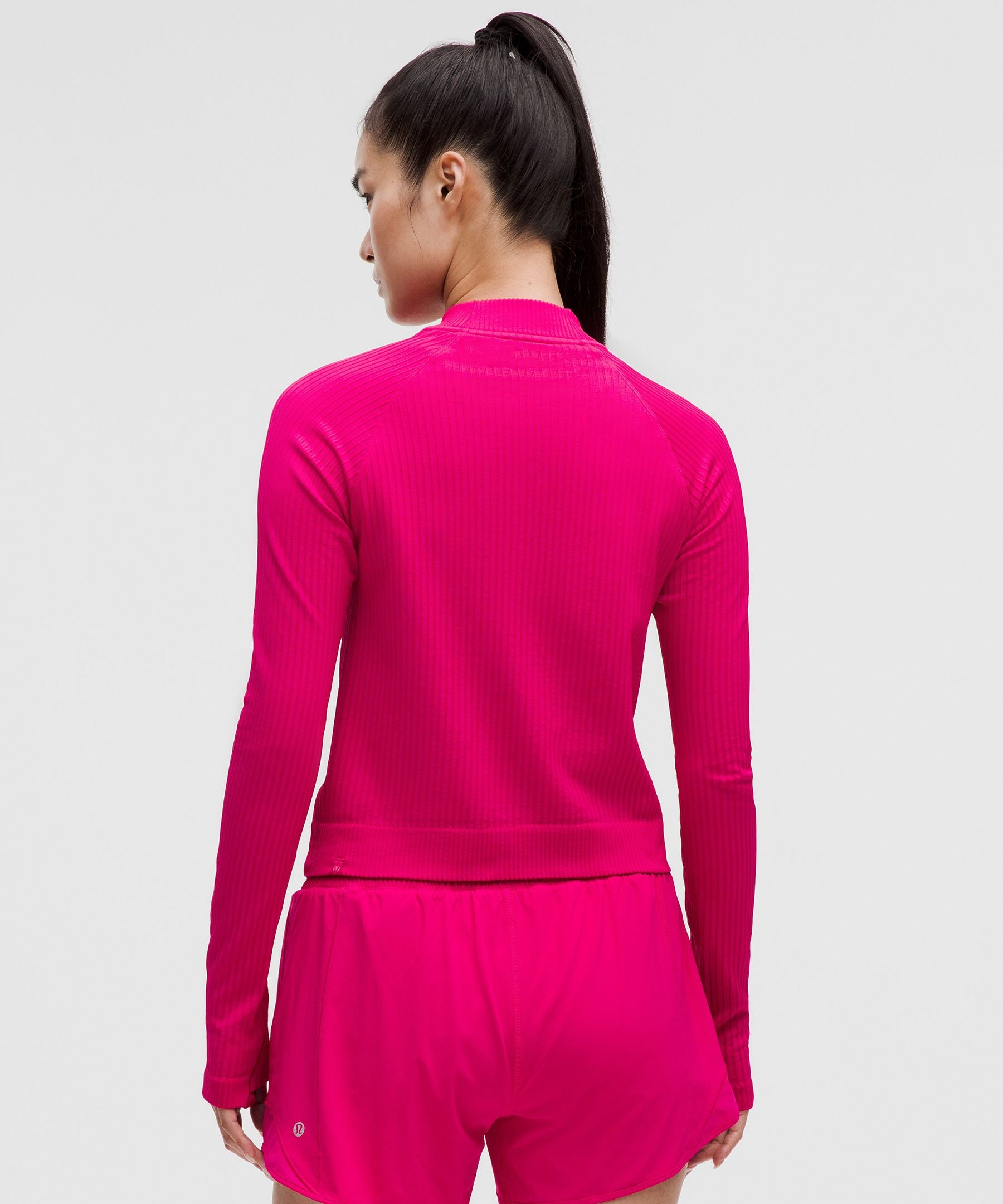 Rest Less Cropped Half Zip