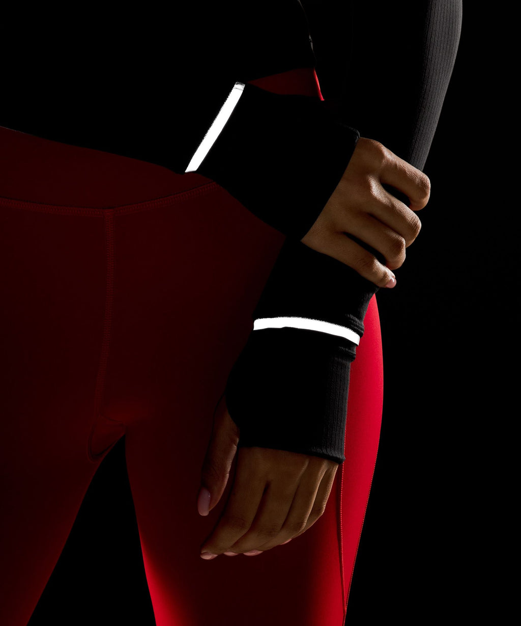 It's Rulu Ribbed Cropped Half Zip