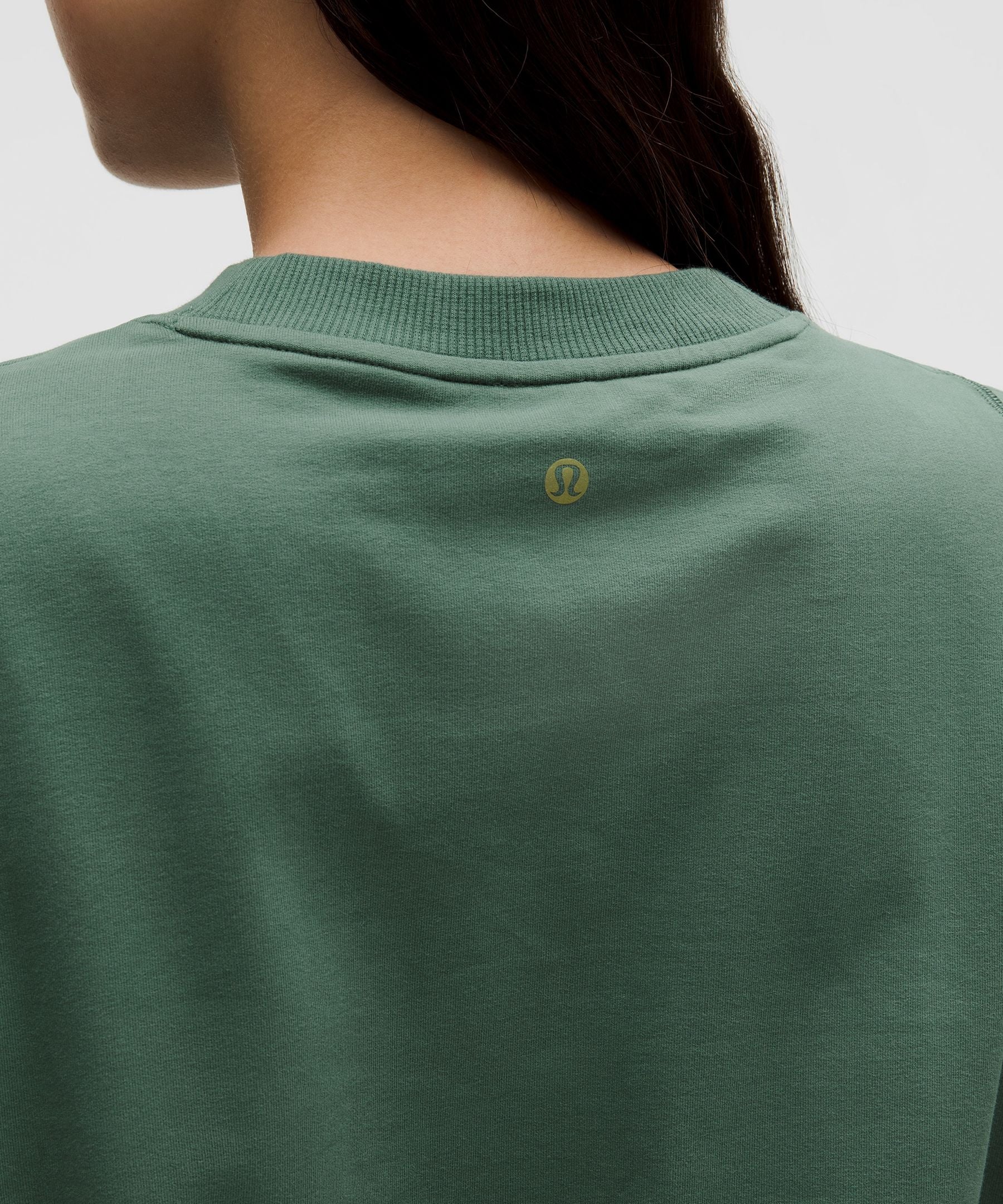 Lunar New Year Sueded Terry Front-Overlap Pullover