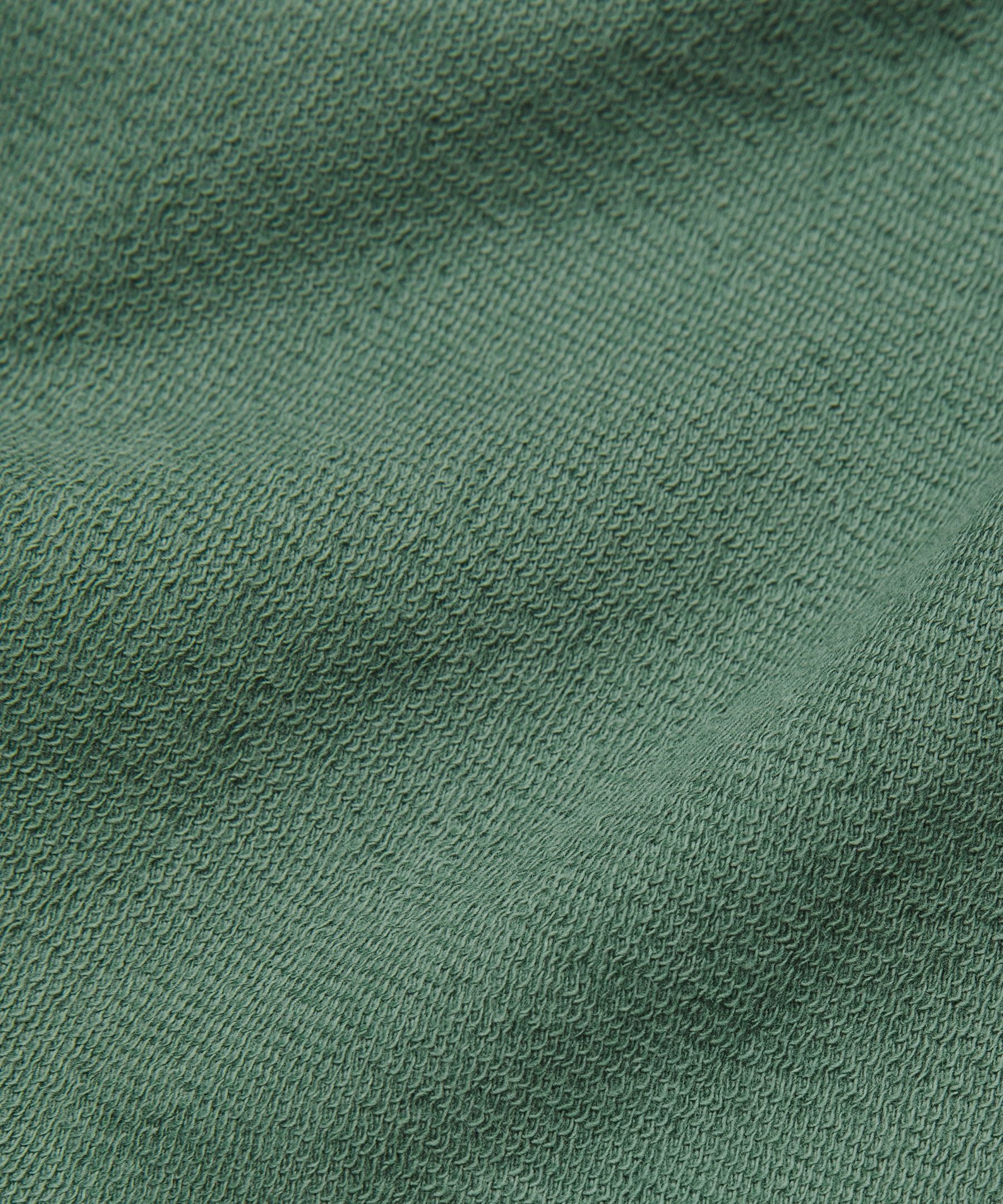 Lunar New Year Sueded Terry Front-Overlap Pullover