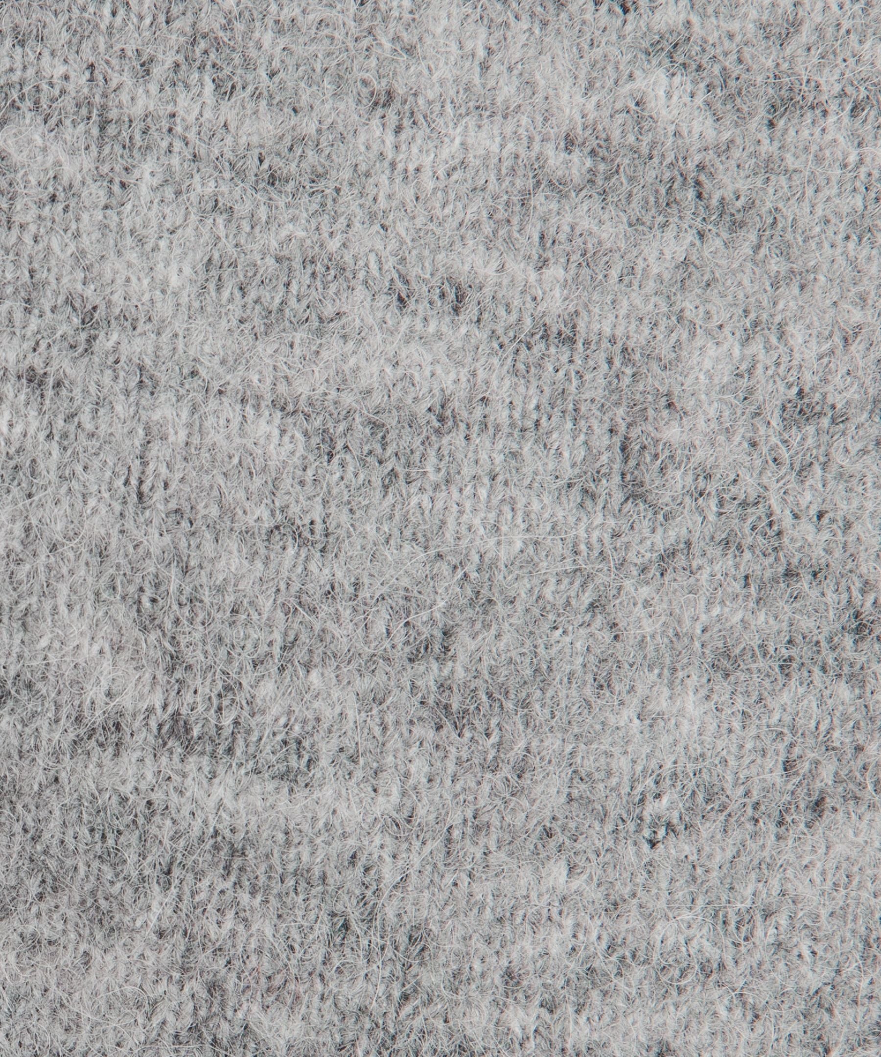 Alpaca Wool-Blend Cropped Sweater