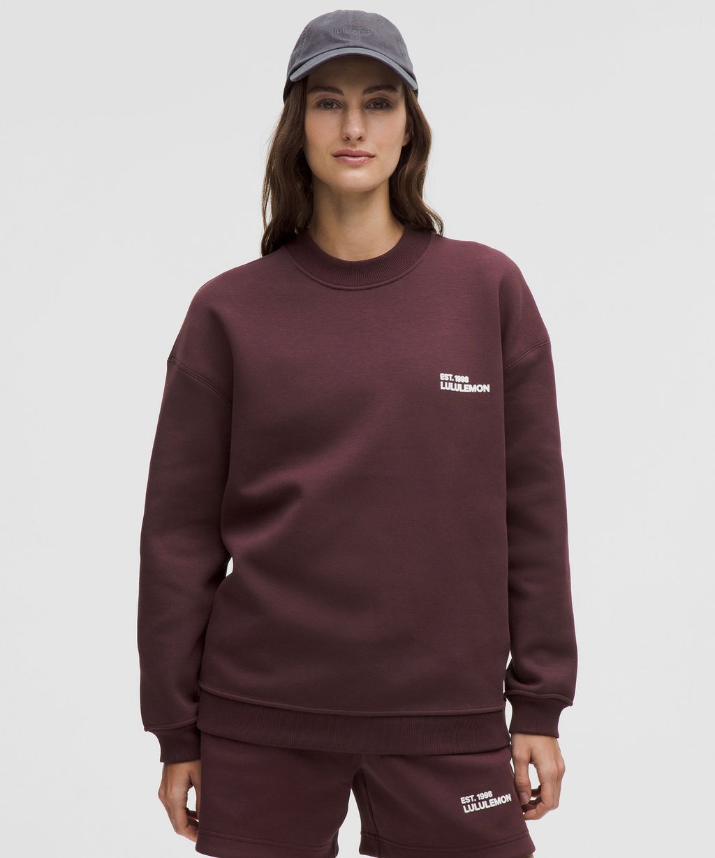 Heavyweight Fleece Oversized Pullover