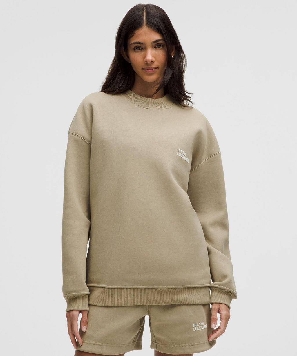 Heavyweight Fleece Oversized Pullover