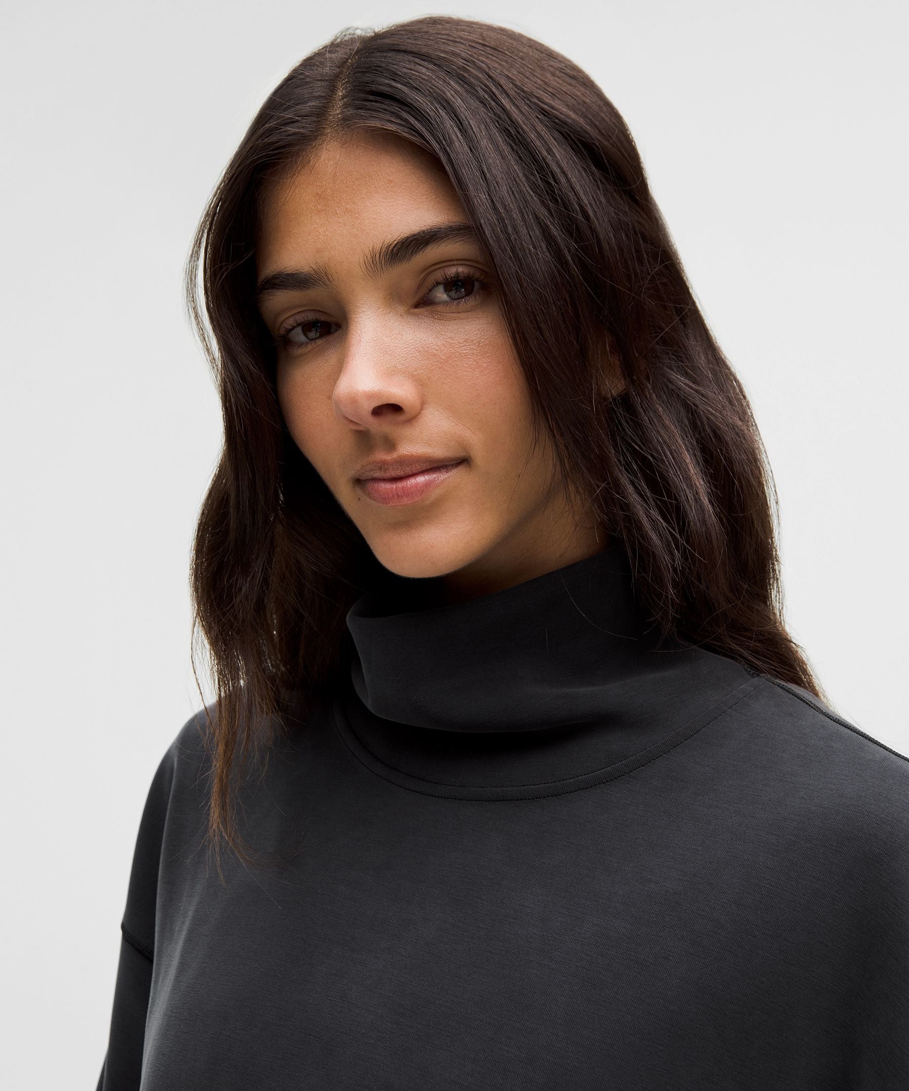 Softstreme Funnel-Neck Long Pullover