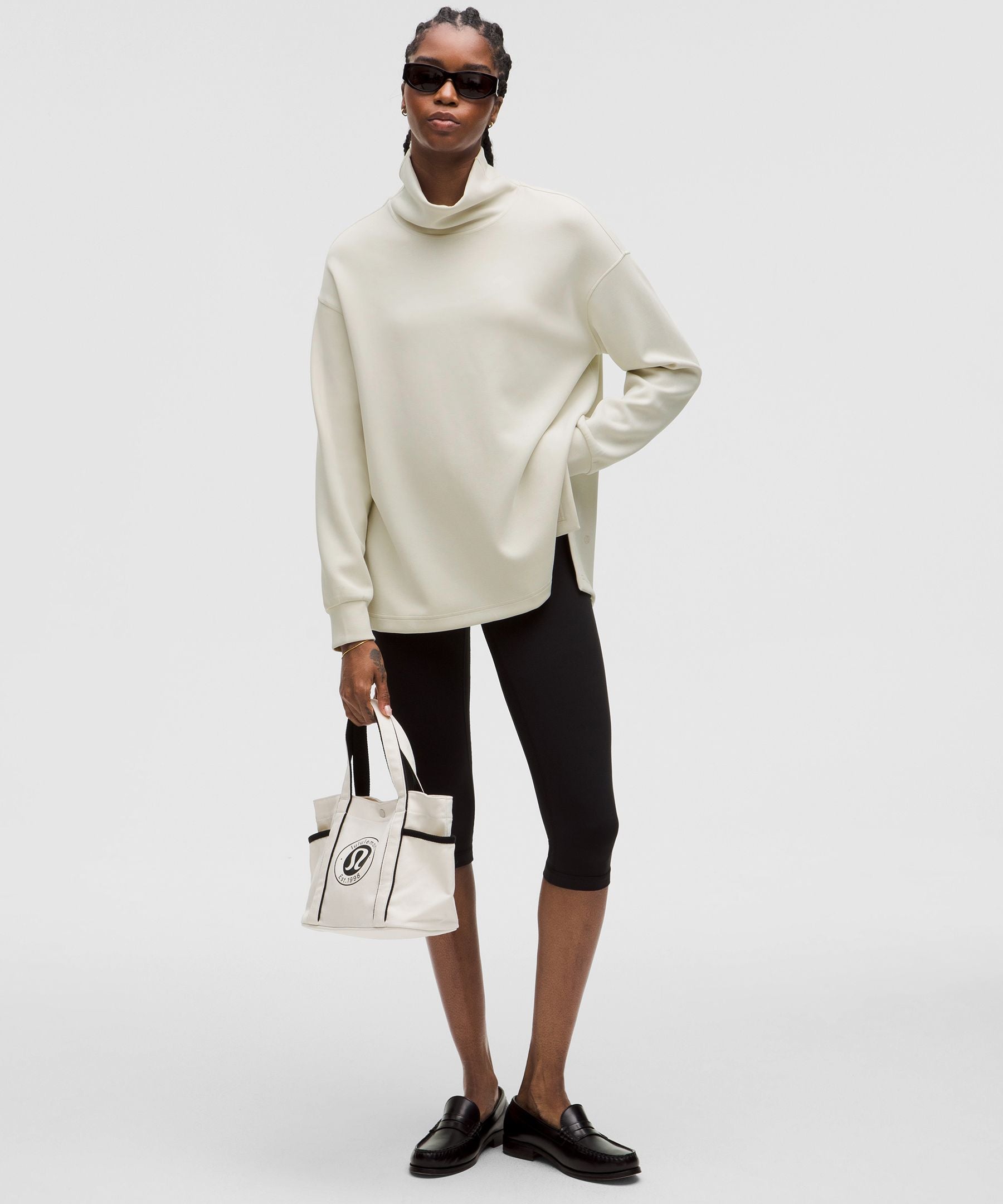 Softstreme Funnel-Neck Long Pullover
