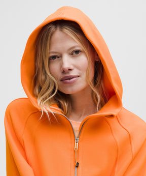 Scuba Oversized Full-Zip Hoodie