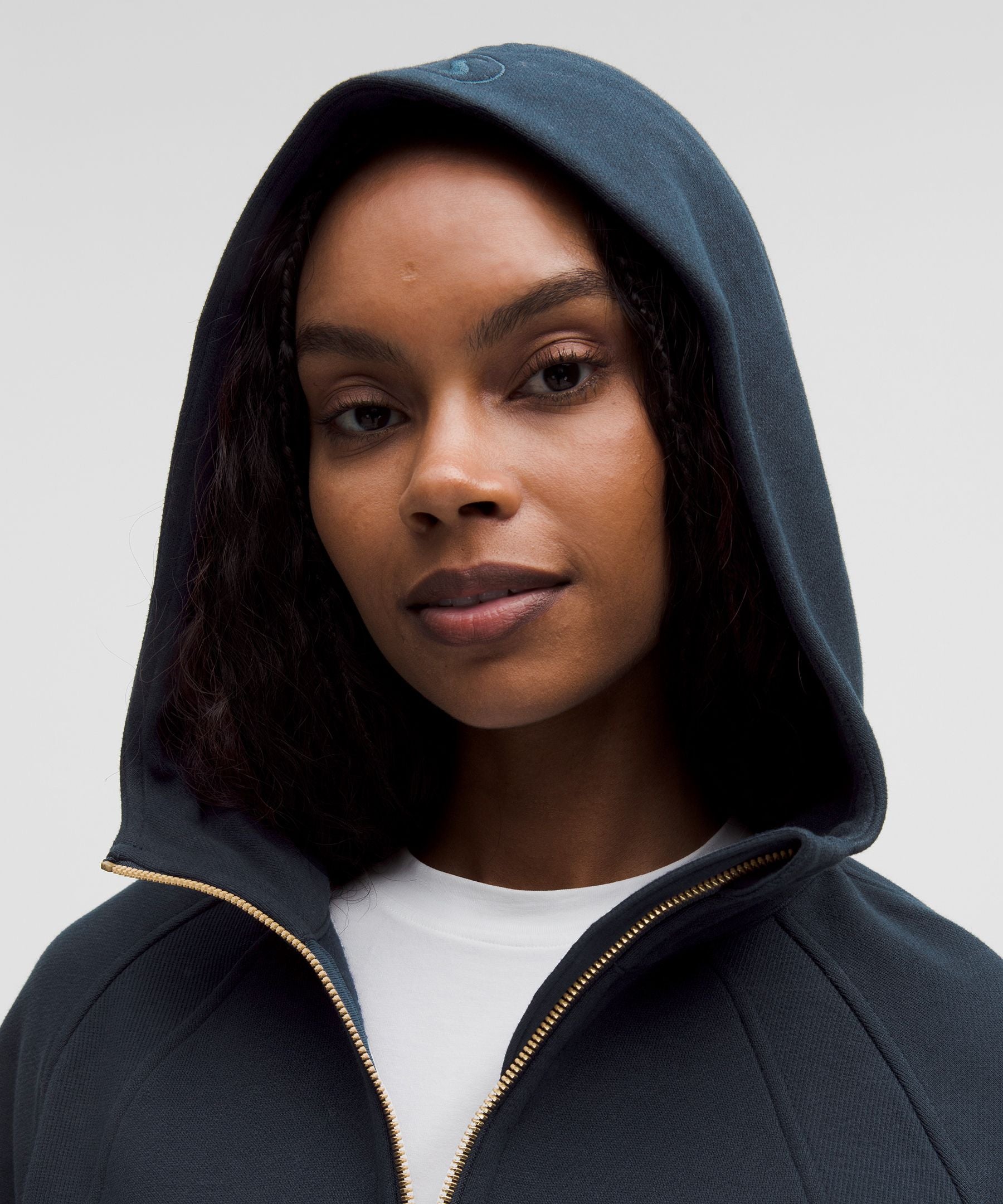 Scuba Oversized Full-Zip Hoodie